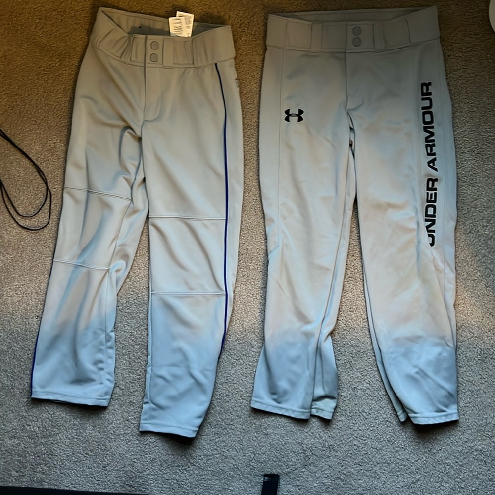 2 for 1 Boys youth medium baseball pants